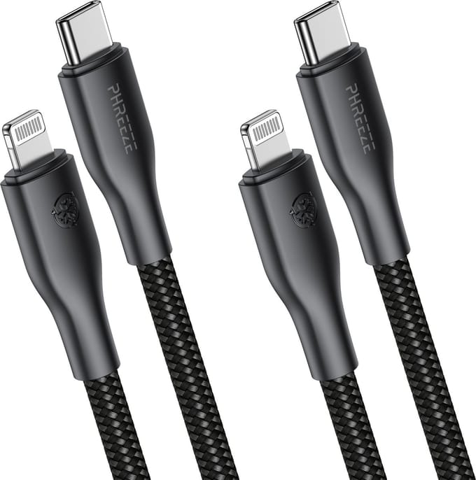 20w Kabel geschikt voor iPhone - Lightning naar Usb C - Snellaadkabel