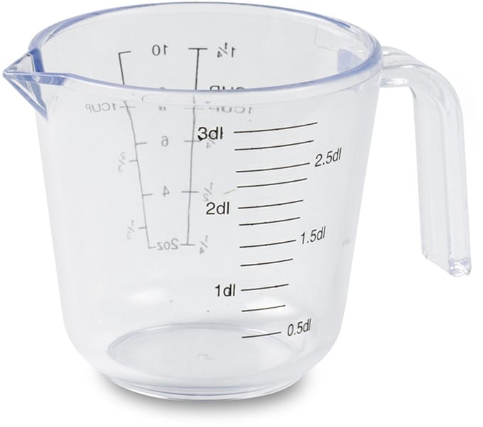 Funktion Maatbeker 300 ml Transparant