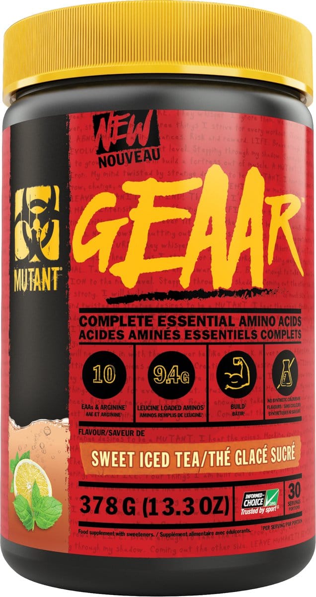 Mutant Mutant Geaar (30 serv) Sweet Iced Tea - Aminozuren - EAA