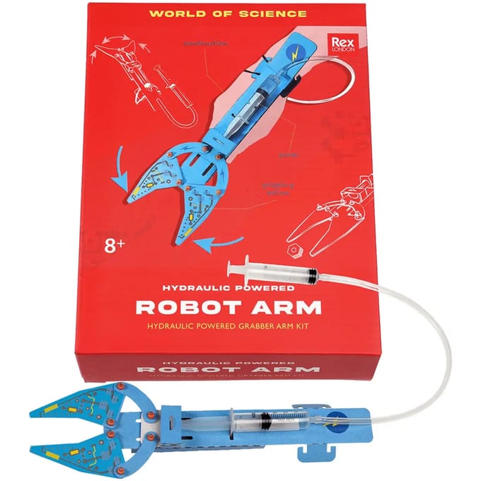 Te bouwen hydraulische robotarm Rex London