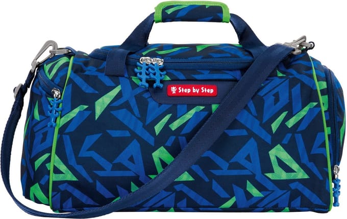 Step by Step Sporttas Step by Step Sports Bag Soccer Ben Blauw