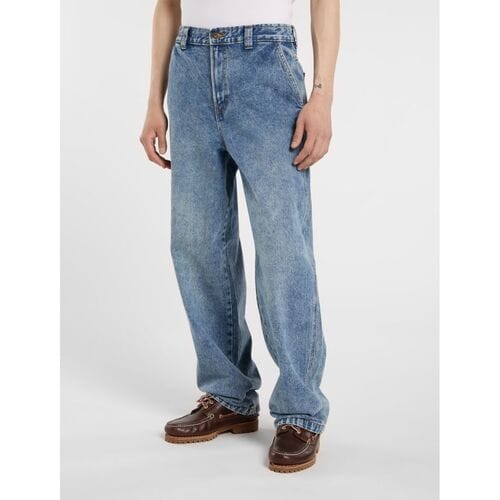 Flared/Bootcut Dickies MADISON BAGGY - DK0A4YECK211-DENIM RINSED FADE