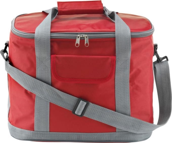 Brand Polyester koeltas rood 27L