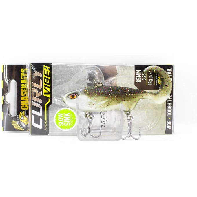 Chasebaits Curly Vibe 85 mm 13 gram Zinkend Aas 05 (4594)