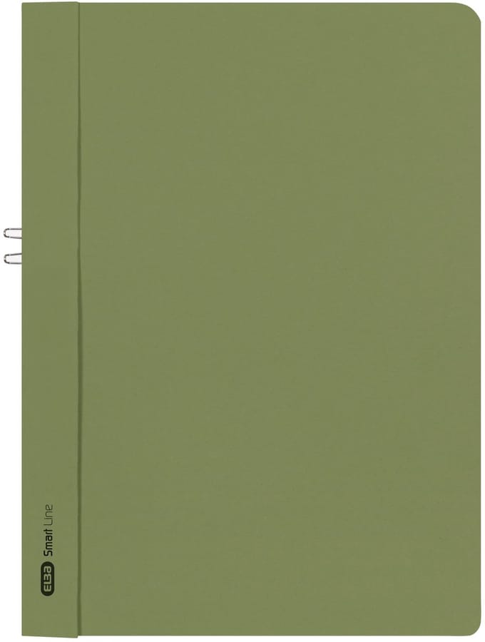 Elba A4 klembordbinder, Smart Line, zonder voorkaft, van karton, groen, 50 stuks