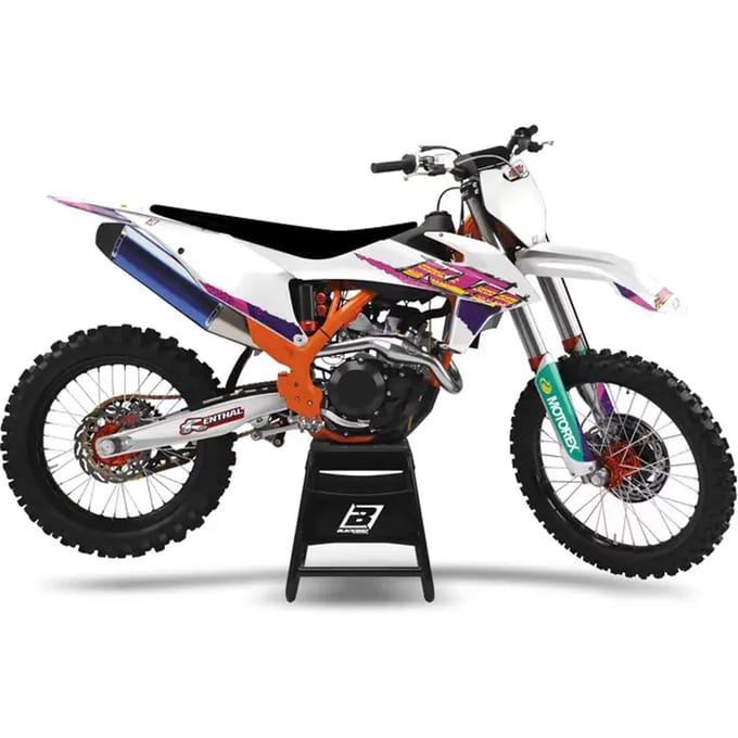 Motorfiets decoratie kit Blackbird Racing Retro KTM EXC/SX-SXF