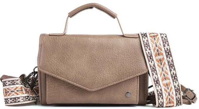 Taupe Tilburg portemonnee / telefoontasje OLP13331