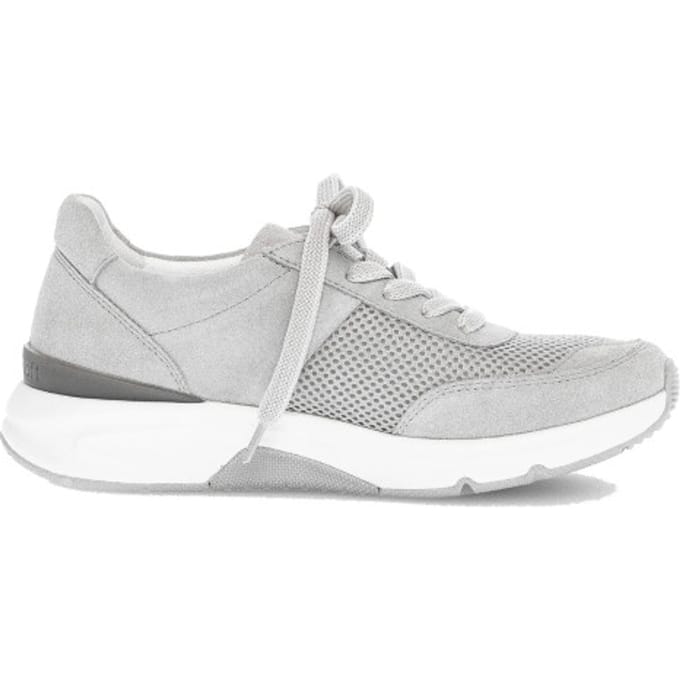 Gabor rollingsoft sensitive 86.897.40 - dames rollende wandelsneaker - Grijs - maat 35.5 (EU) 3 (UK)