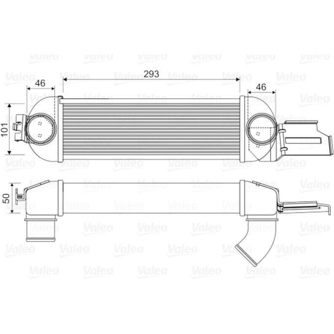 Intercooler VALEO 818355