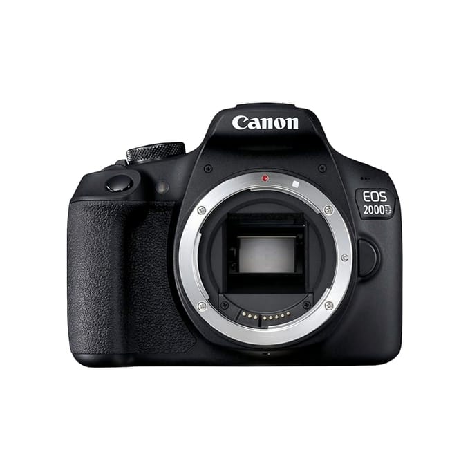 Canon EOS 2000D Lichaam - Zwart