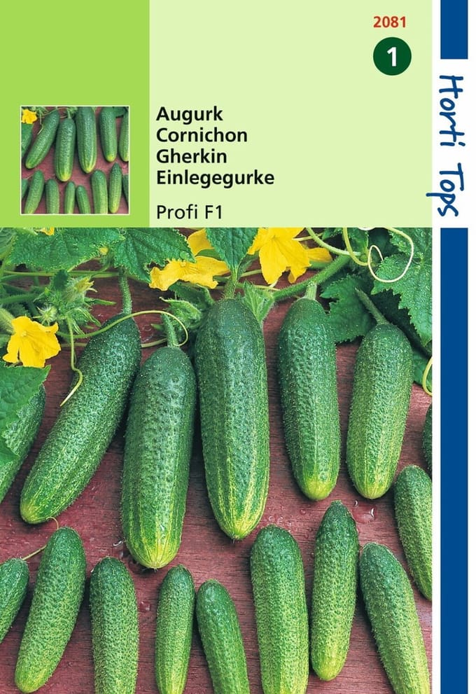 2 stuks - Hortitops - Augurken Profi F1