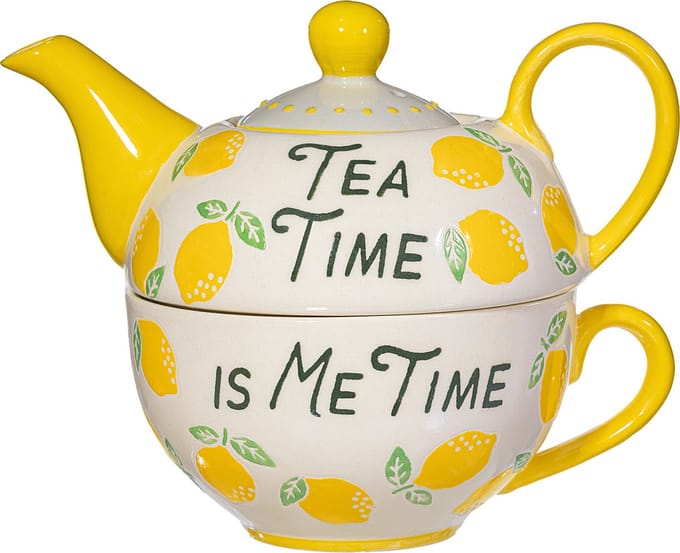 Sass & Belle - Tea for One - Tea Time is Me Time - Lemon