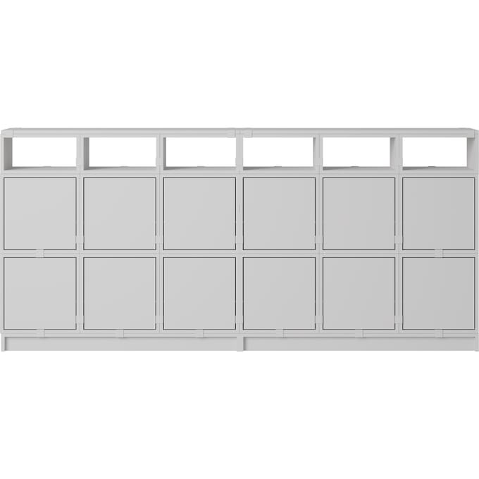 Muuto Stacked Storage Sideboard Configuratie 1 - grijs