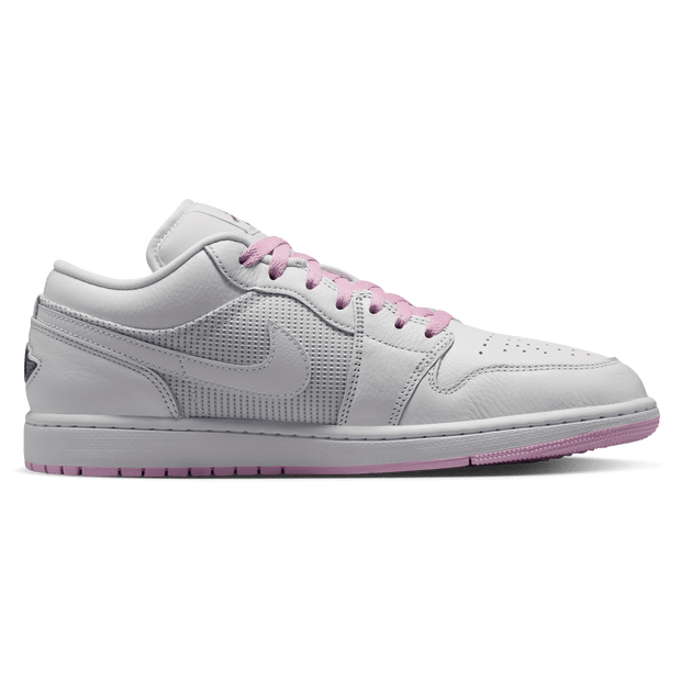 Jordan 1 Low Sneakers Heren - Wit - Maat 38.5 - Mesh/Synthetisch