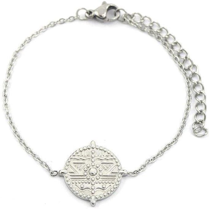 Jomide Armband Munt Zilverkleurig - Dames