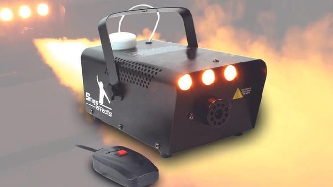 Rookmachine 700W met LED vlameffect