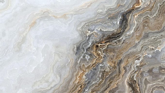 TMK ArtDeko - Snijplank - Glas - 52x30cm - Marble Motief