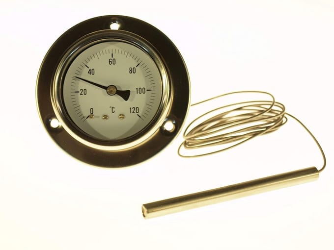 Capillaire Thermometer voor Nauwkeurige Temperatuurmeting 0-120 °C