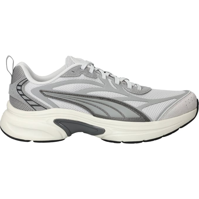 PUMA Softride Escalate Unisex Sneakers - Feather Gray-Gray Echo-Puma Aged Silver-Warm White