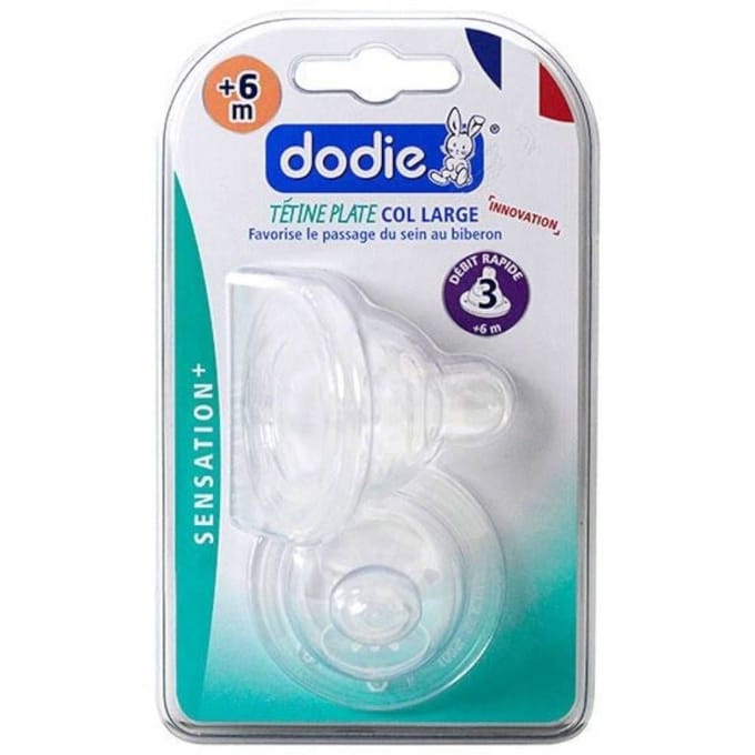 Dodie Speen Plat Grote Hals Sil. Debiet3 +6m