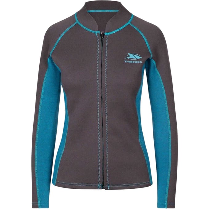 Trespass Dames Skippor Neopreen Top (Donkergrijs)