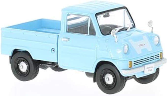 First:43 Honda T360 1963 Licht Blauw - Modelauto 1/43