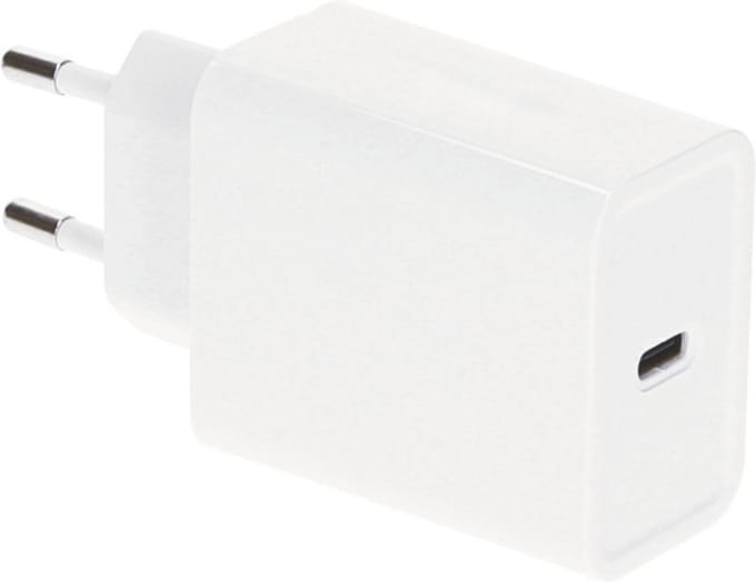 30w Oplader usb C GaN - Snellader usb-C - Oplaadstekker voor gsm, tablet, laptop, e-reader, powerbank - Wit