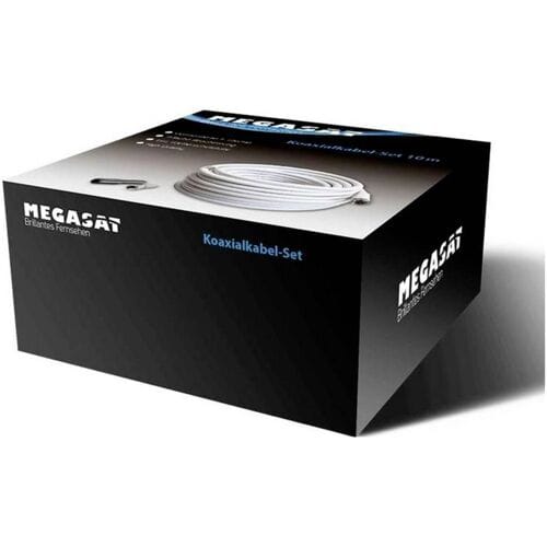 MegaSat 100148 Coaxkabel Buitendiameter: 7 mm Wit 50 m