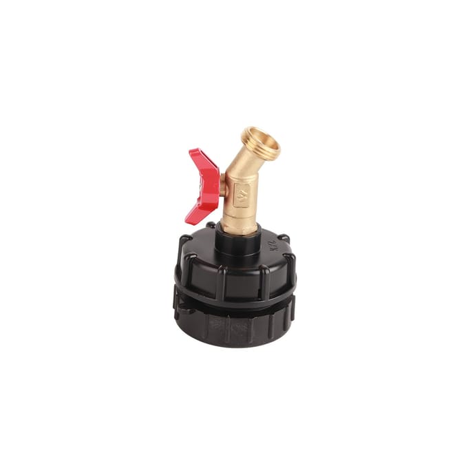 IBC IBC-container Adapter Tankadapter Kraanaansluiting Kleppakking Onderdelen Klein Mondstuk beige