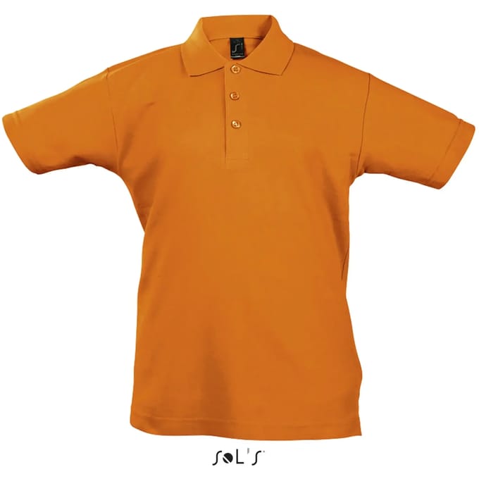 SOL'S Kids´ Summer Polo II L512K - orange - 8 years (118/128)