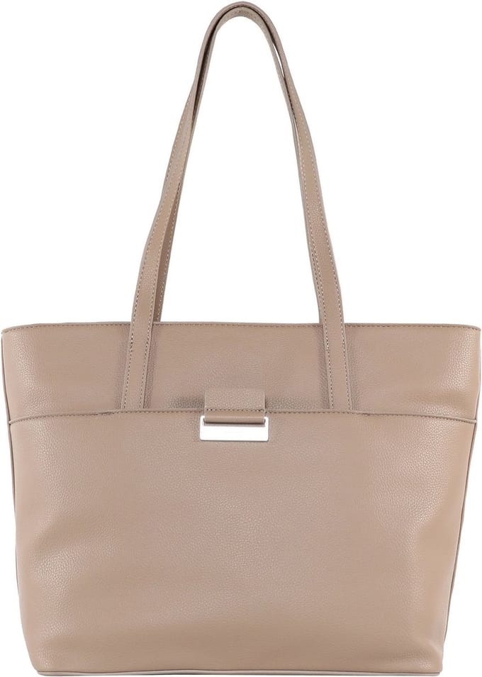 GERRY WEBER shopper schoudertas Talk Different II Shopper LHZ Fungi Lichtbruin
