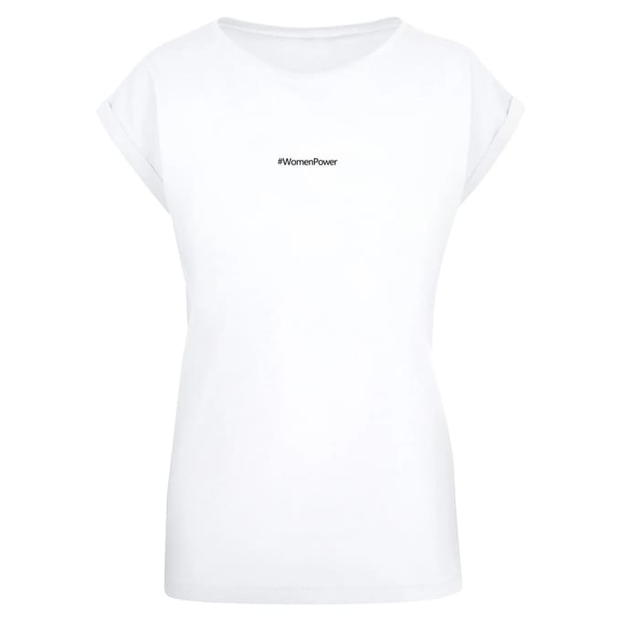 T-shirt dames Merchcode Strong As A Woman