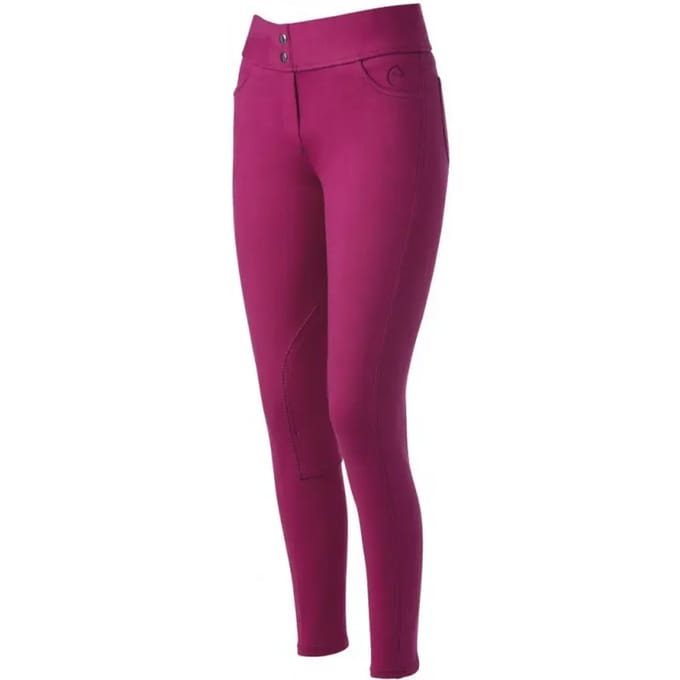 Paardrijbroek voor meisjes Equithème Pull-On