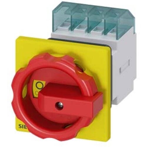 Lastscheidingsschakelaar Rood, Geel 3-polig 6 mm² 16 A 690 V/AC Siemens 3LD20540TK53