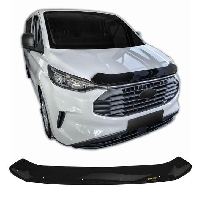 SCOUTT | ra Capot Déflecteur Protection Pour Ford Tourneo Custom Depuis 2023, Aérodynamique, Assemblage Facile, Aucun perçage requis