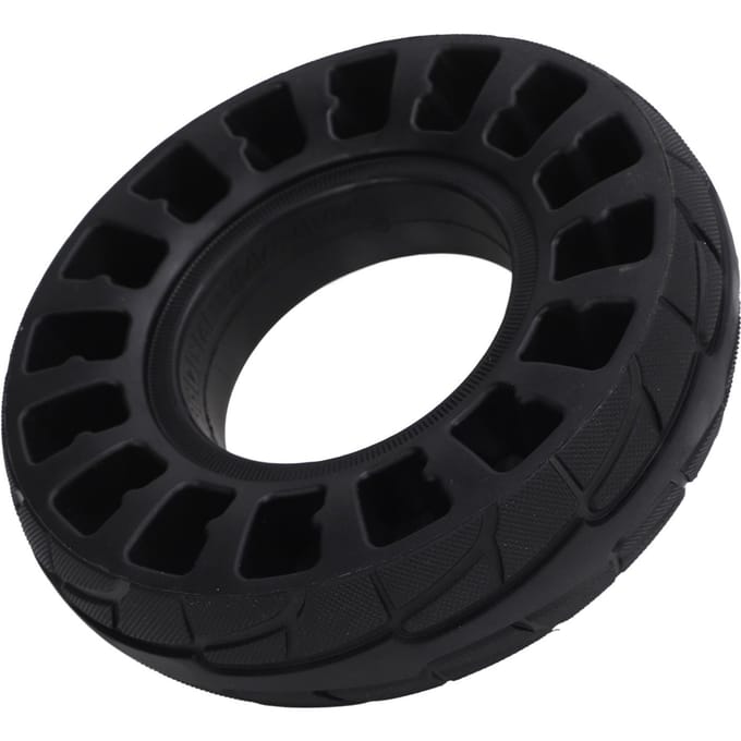 200x50 Elektrische Scooter Massieve Band Rubber Antislip Schokbestendig Elektrische Scooter Honingraat Massief Wiel voor Vervanging black