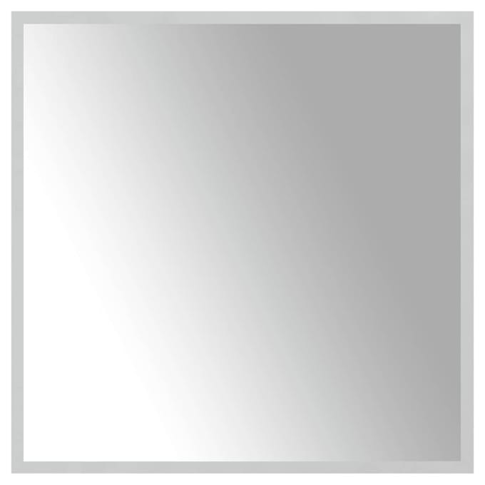 vidaXL - Badkamerspiegel - LED - 60x60 - cm