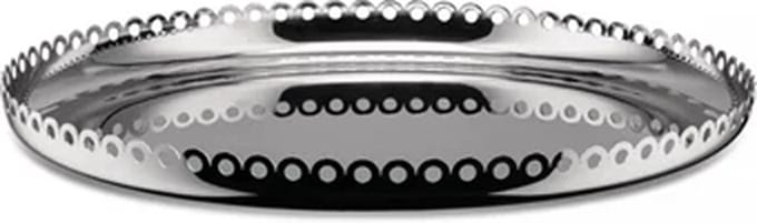 Alessi Edges (dien) schotel D35cm inox