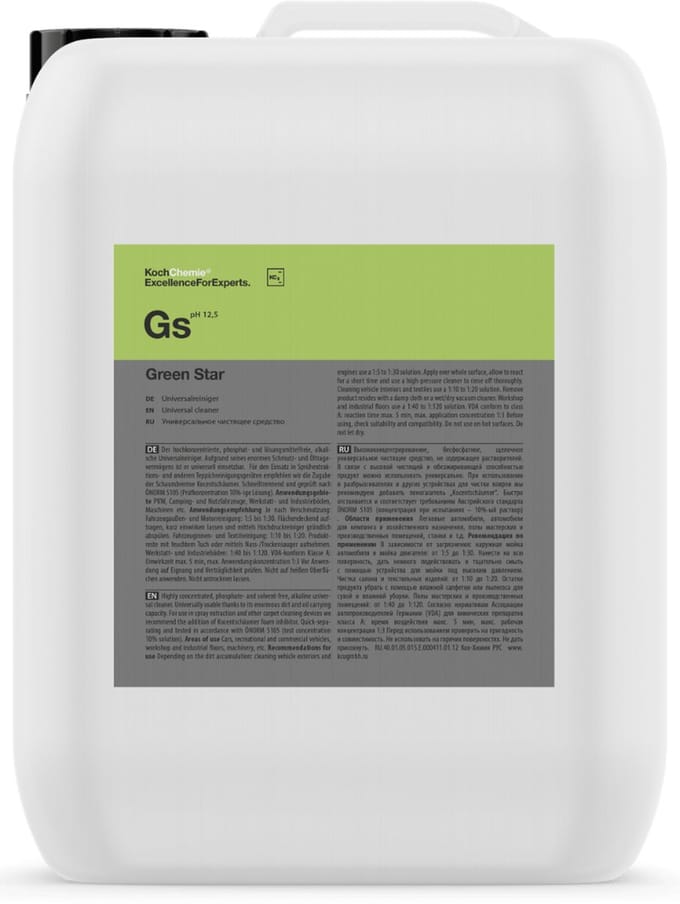 Koch Chemie Green Star 5 liter - Universele reiniger