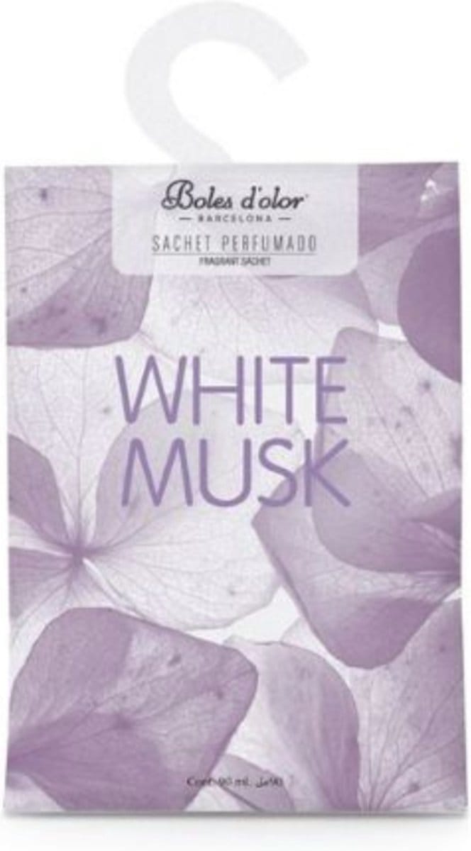Boles d‚Äô Olor Geurzakje White Musk 4 stuks