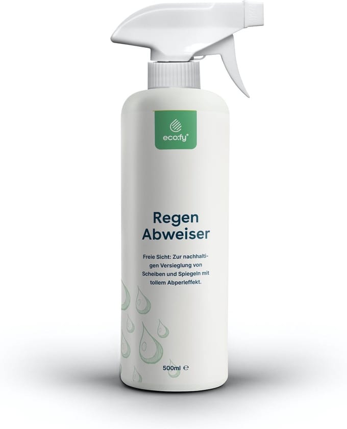 eco:fy® Regenwerende spray • voor ruiten, helmvizieren enz.