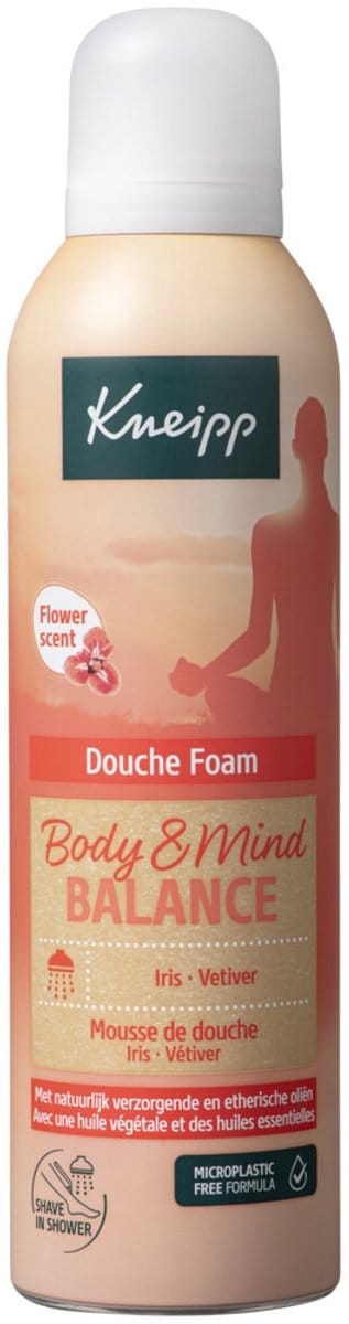 Kneipp - Douche Foam Body & Mind Balance - 3 x 200 ml - Voordeelverpakking