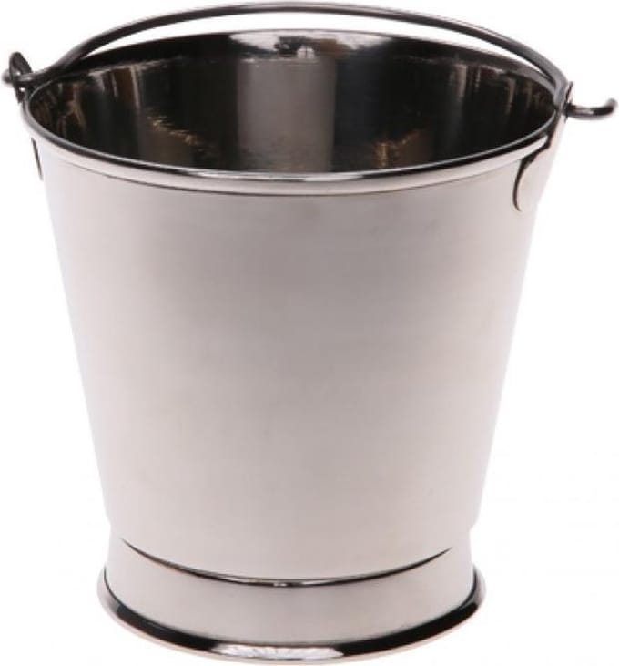 Frietemmertje D10xh10cm Inox