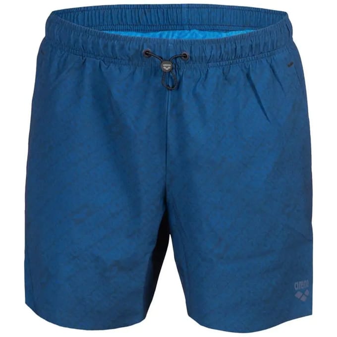 Arena Men's  Evo Beach Boxer Ao Blue Multi size S | Swimming Trunks Outlet | Men | Blue