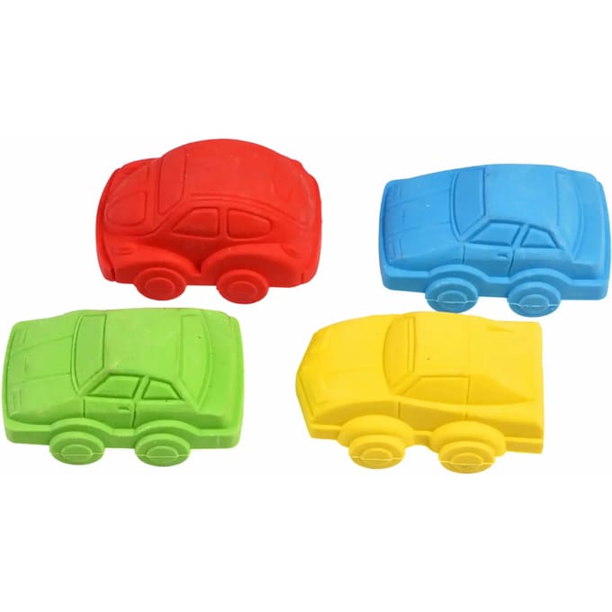 Rubber in de vorm van een auto Rex London Road Trip (x4)