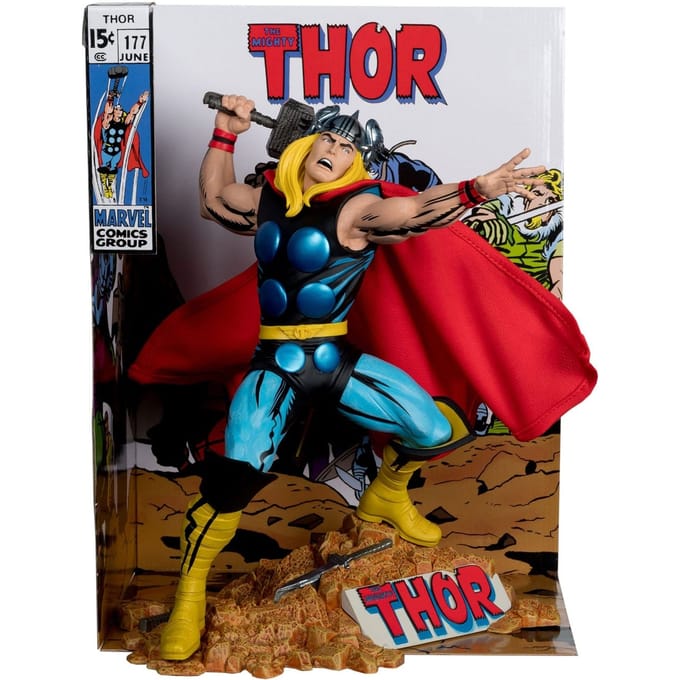 McFarlane Toys Marvel Collection 1/6 Scale Thor PVC Statue (The Mighty Thor #177) (26cm)
