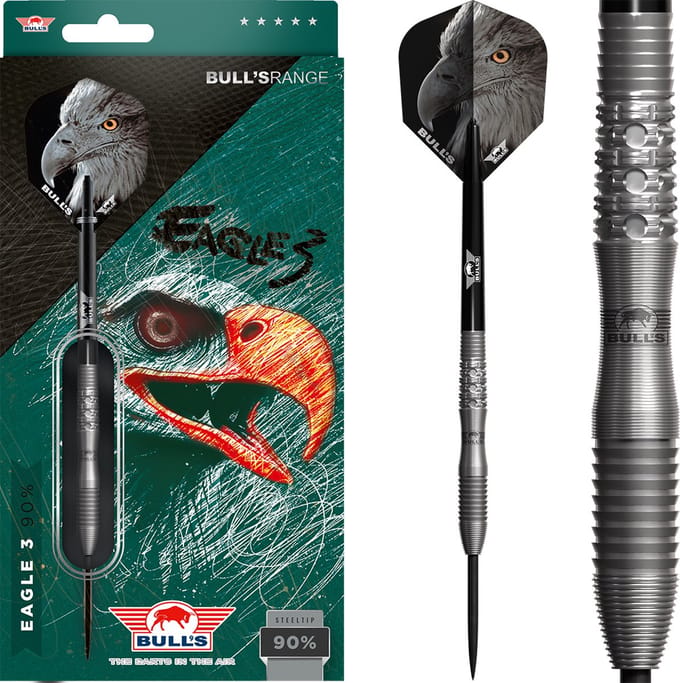 Bull's Eagle 3 90% - Dartpijlen - 24 Gram