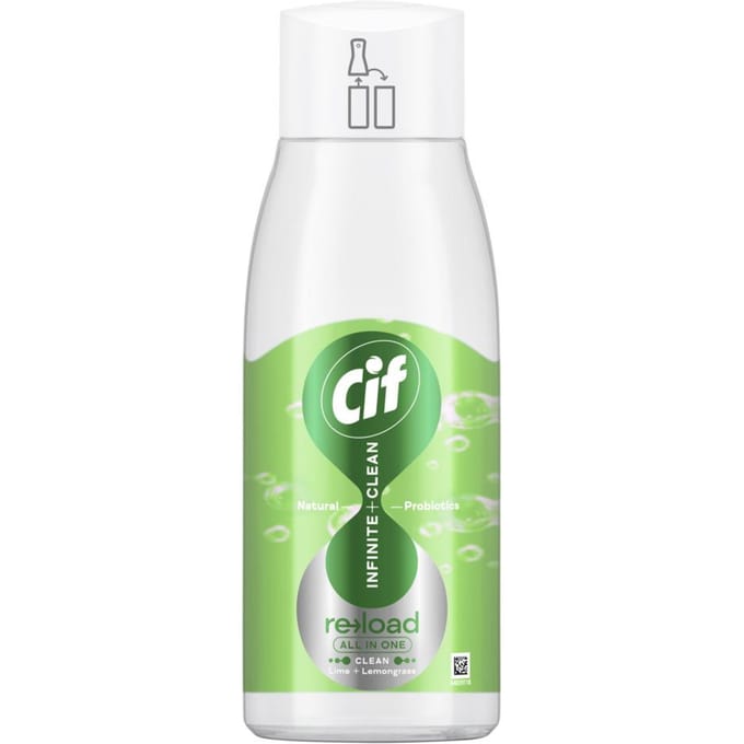 Cif Infinite Clean Citroen & Citroengras Navulling Universele Schoonmaakspray 590 ml