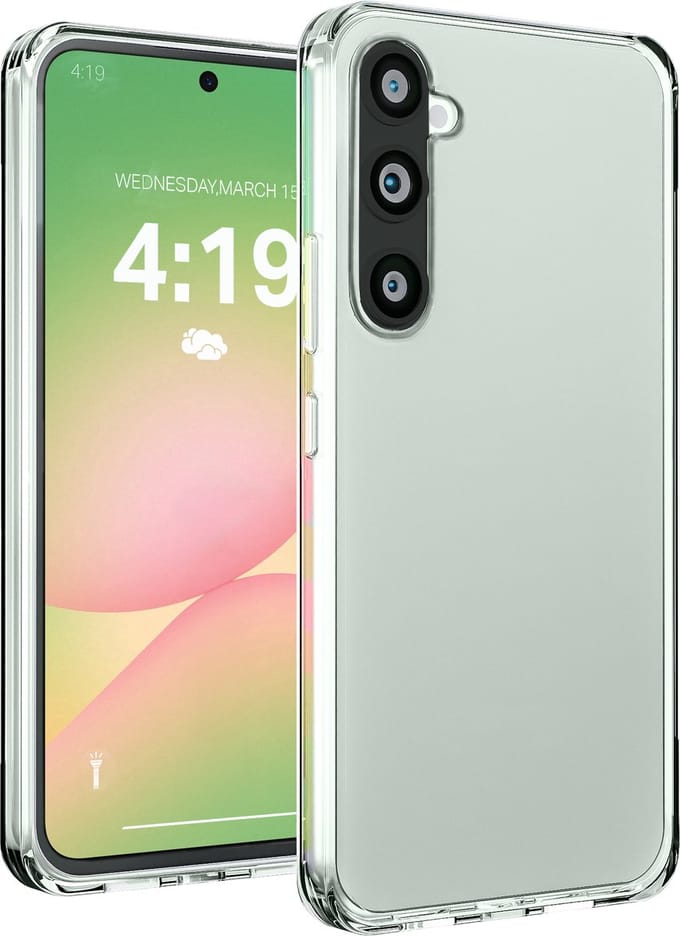 Hoesje Geschikt voor Samsung A56 Siliconen Shock Proof Case Transparant - Hoes Cover Case Shockproof - camera protector