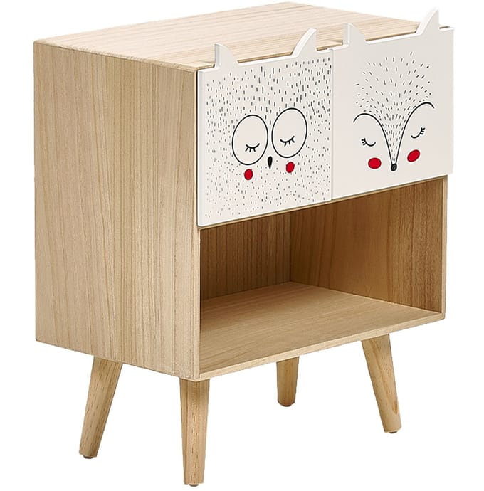 RUPERT - Nachtkastje - Licht hout - MDF